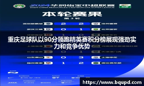 重庆足球队以90分领跑精英赛积分榜展现强劲实力和竞争优势